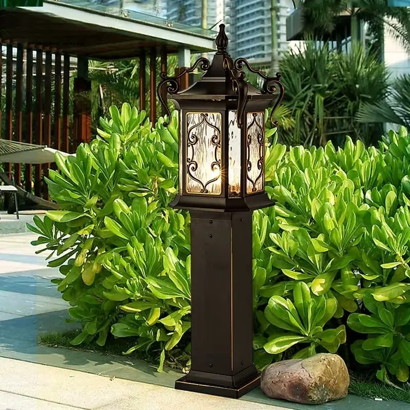 Outdoor Lighting Ip65 - ไฟสนามหญ้า LED อลูมิเนียมกันน้ำ IP65 สไตล์ยุโรป สำหรับสวนกลางแจ้ง