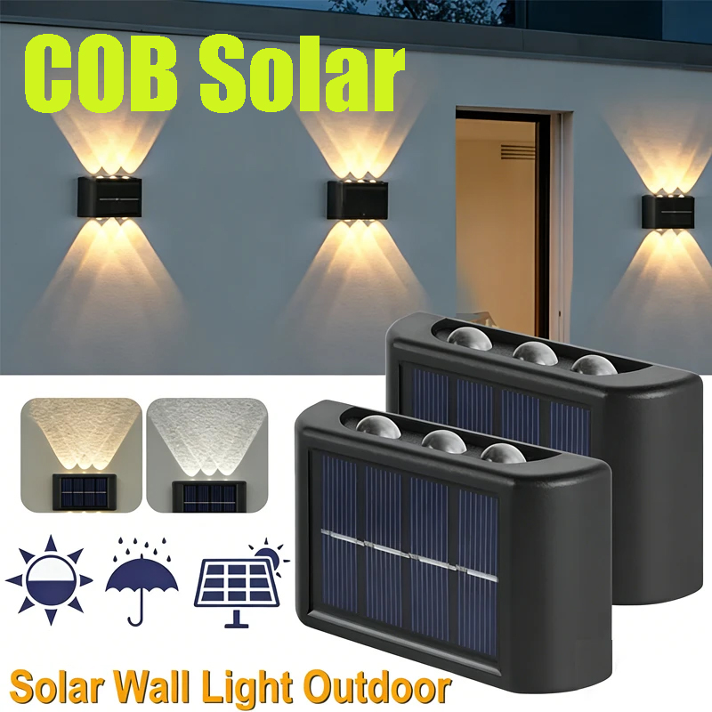 โคมไฟติดผนังพลังงานแสงอาทิตย์  - Outdoor Lighting Waterproof บทวิจารณ์และราคา