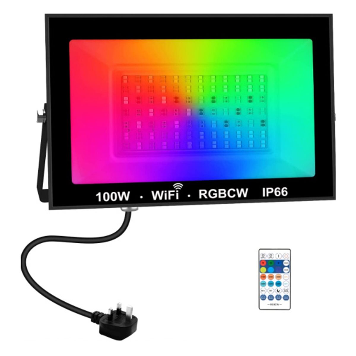 AA19 ไฟส่องสว่าง LED RGBCW 100 - Outdoor Lighting Uk บทวิจารณ์และราคา