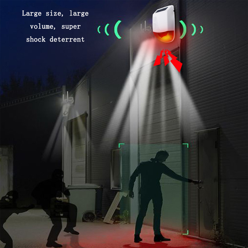 สัญญาณเตือนภัยแบบไร้สาย 433MHz - Outdoor Lighting Wireless บทวิจารณ์และราคา