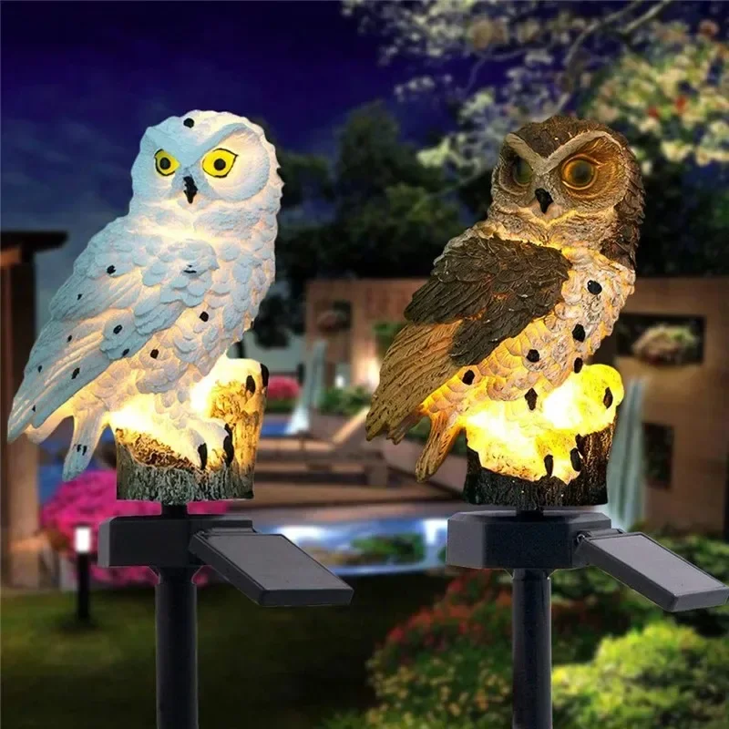 ไฟสวนรูปนกฮูกพลังงานแสงอาทิตย์ - Outdoor Lighting Effects บทวิจารณ์และราคา