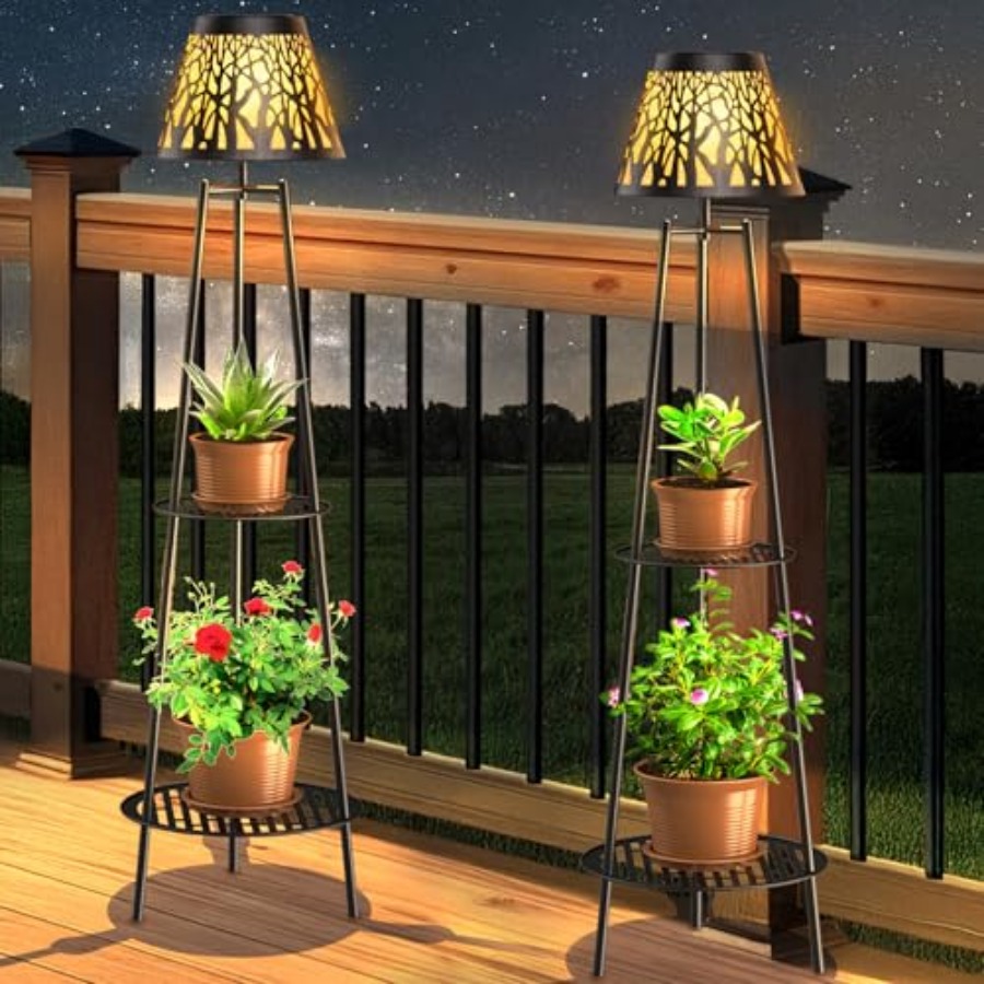 โคมไฟตั้งพื้นพลังงานแสงอาทิตย์ - Outdoor Lighting Waterproof บทวิจารณ์และราคา