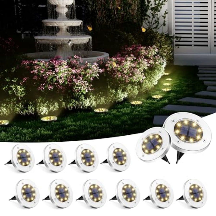 ไฟพื้นพลังงานแสงอาทิตย์ ไฟโซลา - Outdoor Lighting Waterproof บทวิจารณ์และราคา